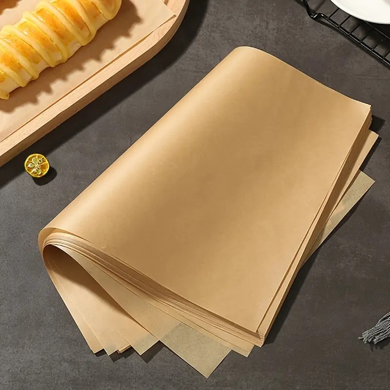 100 Fogli Di Carta Cerata Per Alimenti 17,8x17,8 Cm - Antiaderente, Impermeabile E Termoresistente - Per Cestini, Picnic, Forno E Microonde